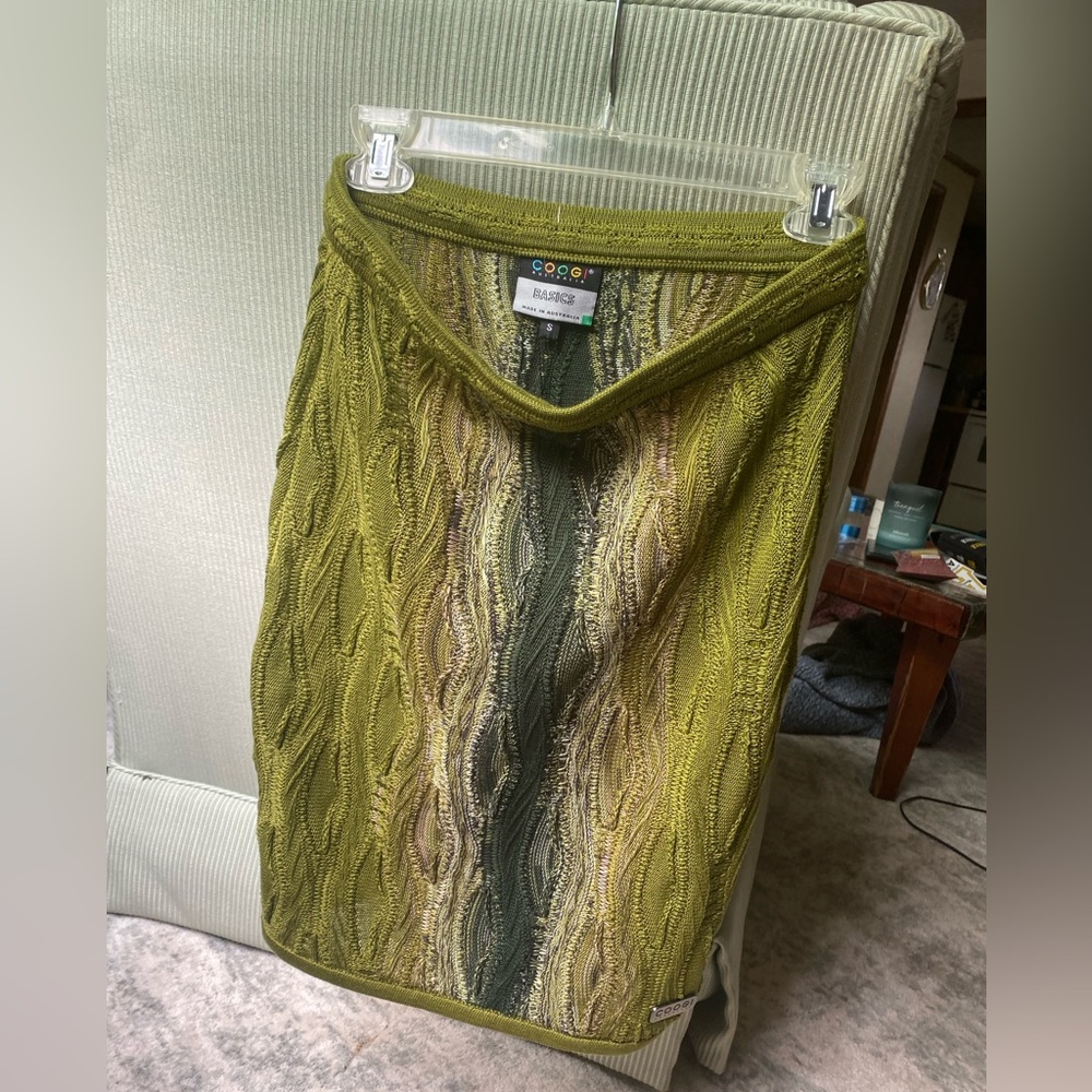 Women’s Green Coogi Skirt